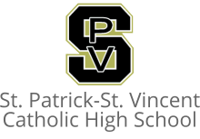 St. Patrick-St. Vincent&#39;s Catholic High School Logo